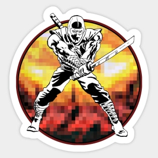 Storm Shadow Black and White Sticker